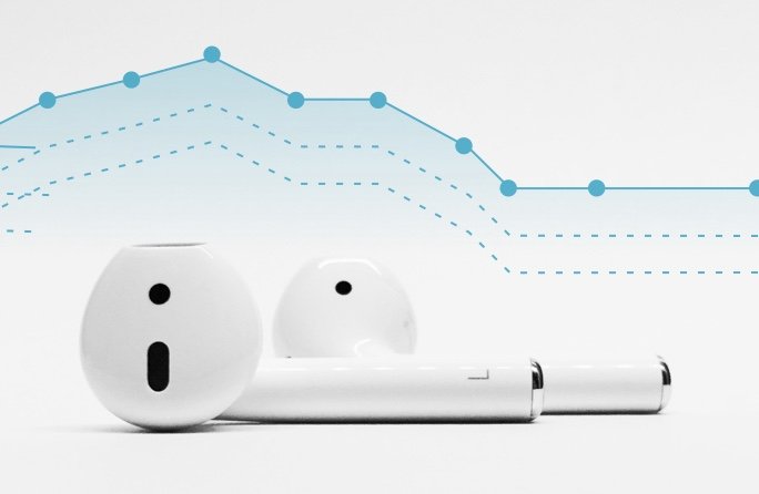 Apple AirPods headphone accommodations graphic